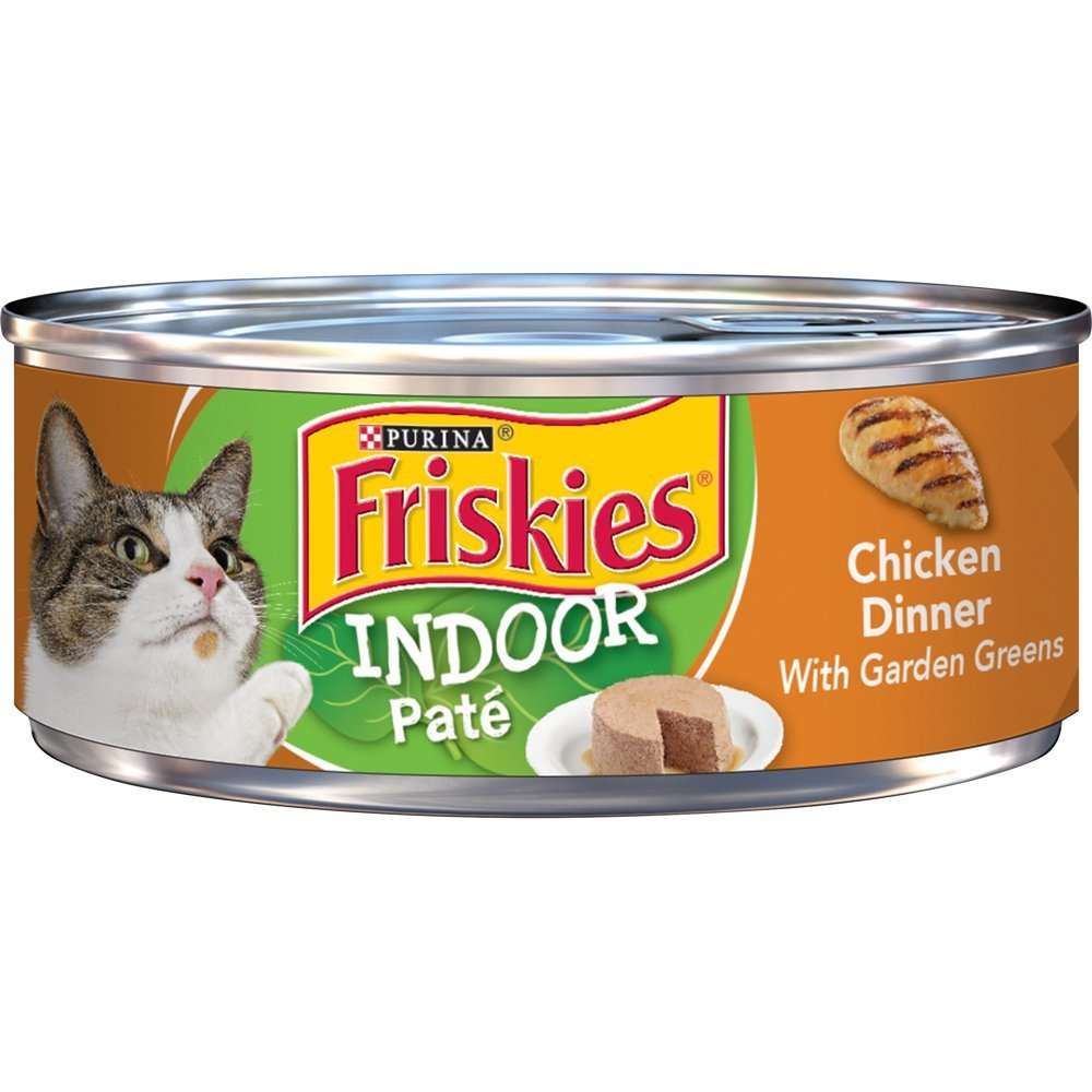 (24 Pack) Friskies Indoor Pate Wet Cat Food, Indoor ...