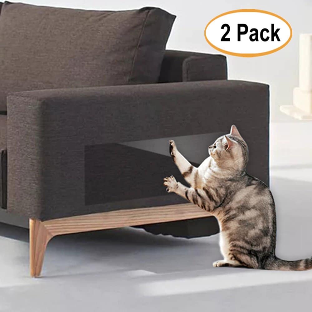 2Pcs Anti Scratch Mattress Couch Protector for Cats, Stop Pets from ...