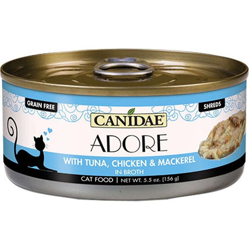 ADORE CANNED GRAIN FREE CAT FOOD IN BROTH