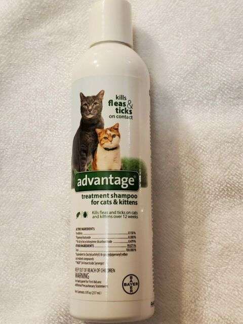 Advantage Treatment Shampoo for Cats and Kittens 8 fl oz (237 mL)