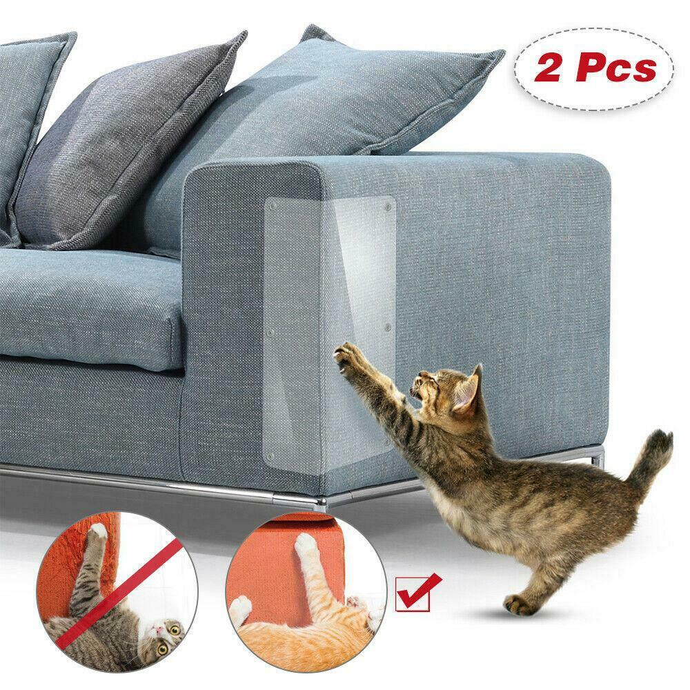Amerteer 2PCS Furniture Protectors from Cats Stop Pets Scratching ...