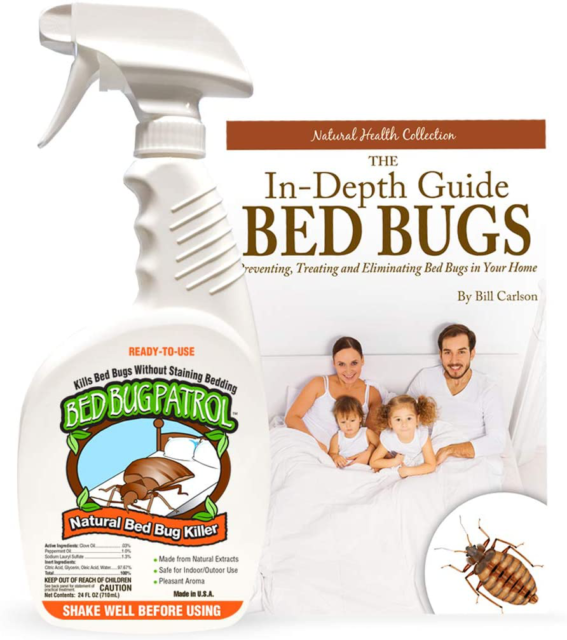 Bed Bug Killer Spray Treatment, 24oz, Child and Pet Safe ...