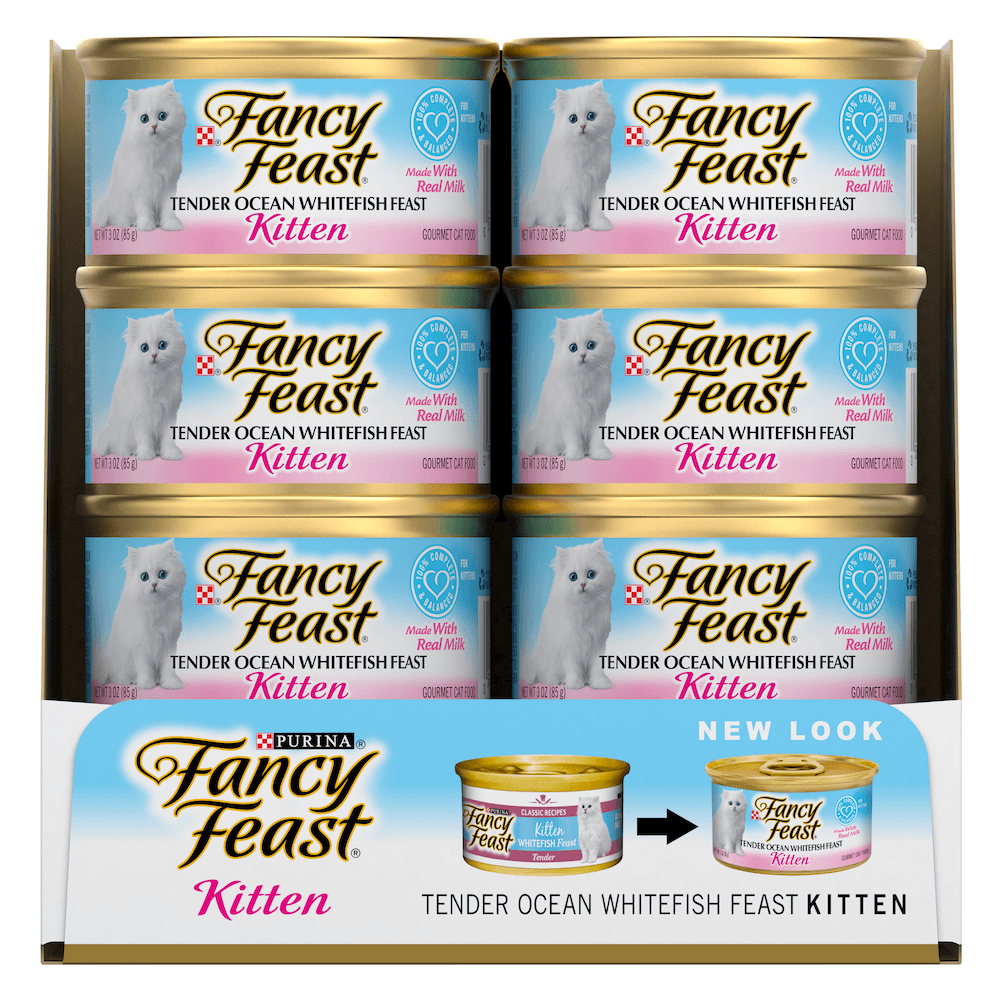 Buy Fancy Feast Kitten Ocean Whitefish Wet Cat Food Online ...