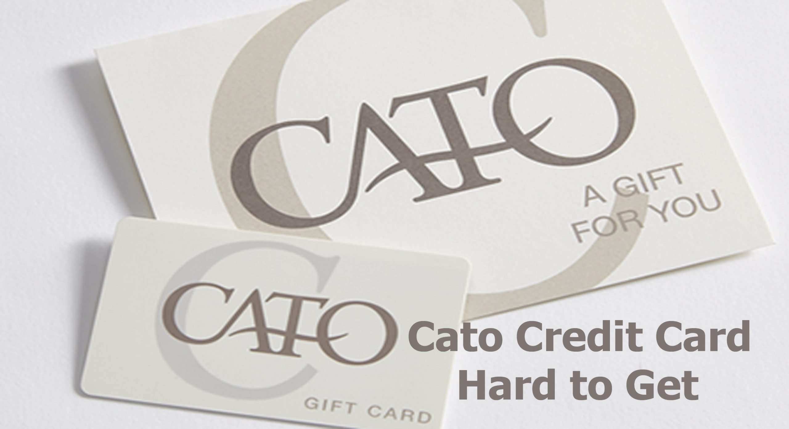 Cato Credit Card Account