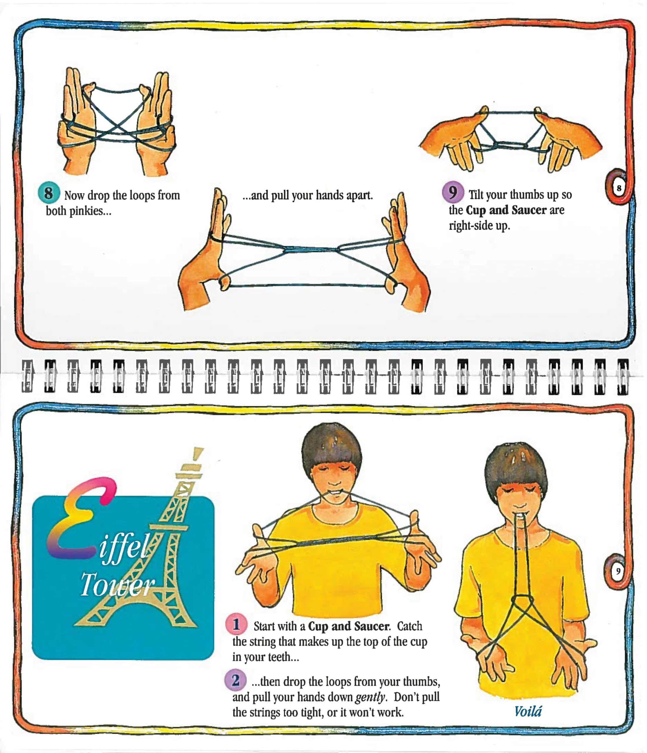 Cats in the cradle string game instructions