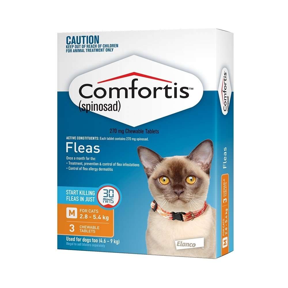 Comfortis Chewable Flea Control for Cats 2.8