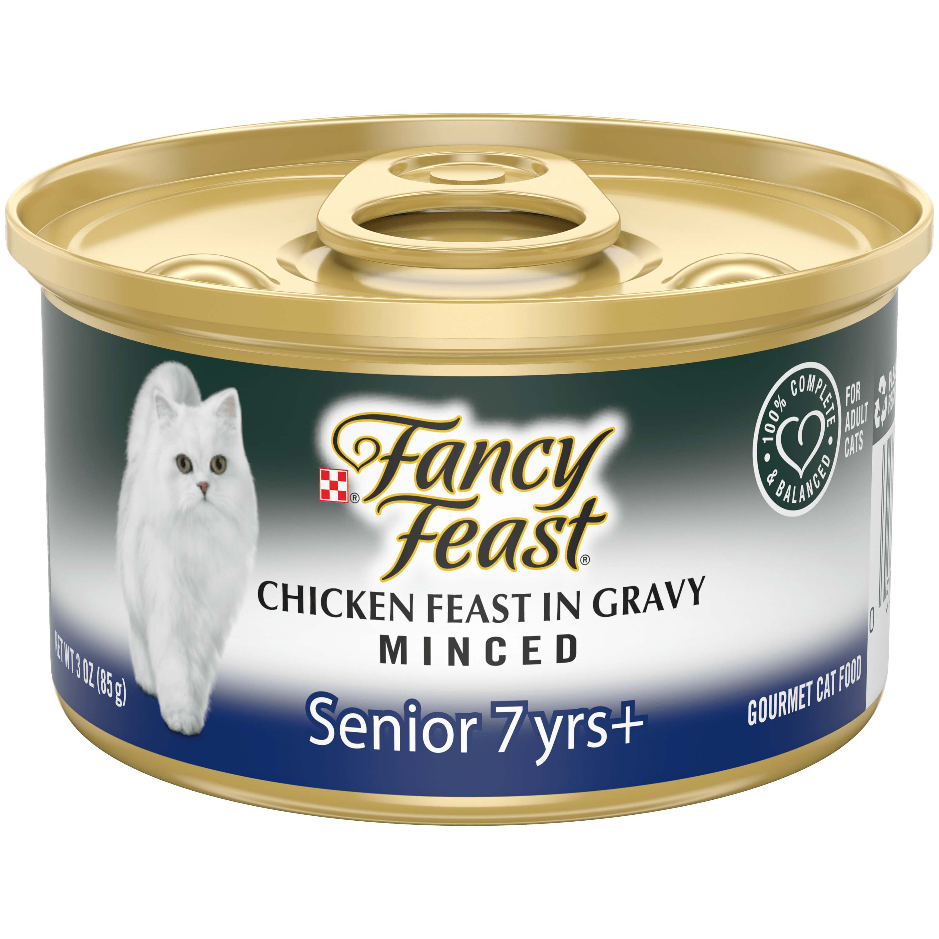 Fancy Feast High Protein Senior Gravy Wet Cat Food, Chicken Feast ...