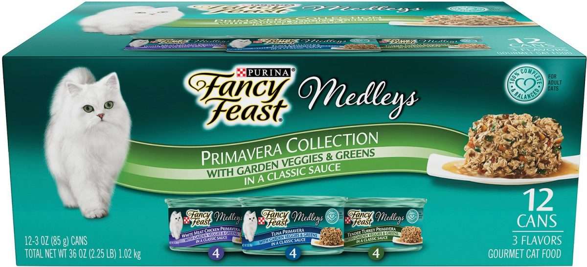 FANCY FEAST Medleys Primavera Collection Variety Pack Canned Cat Food ...