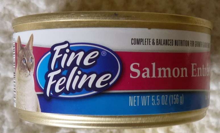 Fine Feline Salmon Entrée Canned Cat Food