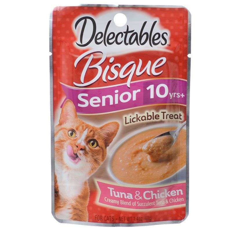 Hartz Hartz Delectables Bisque Senior Lickable Cat Treats ...