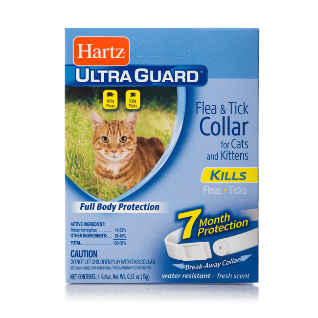 Hartz® UltraGuard® Flea &  Tick Collar for Cats and Kittens  White