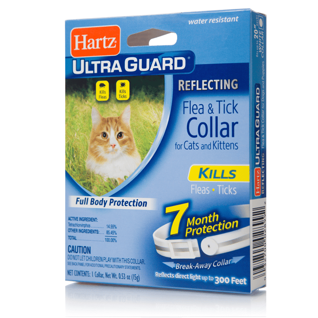 Hartz® UltraGuard® Reflecting Flea &  Tick Collar for Cats and Kittens ...