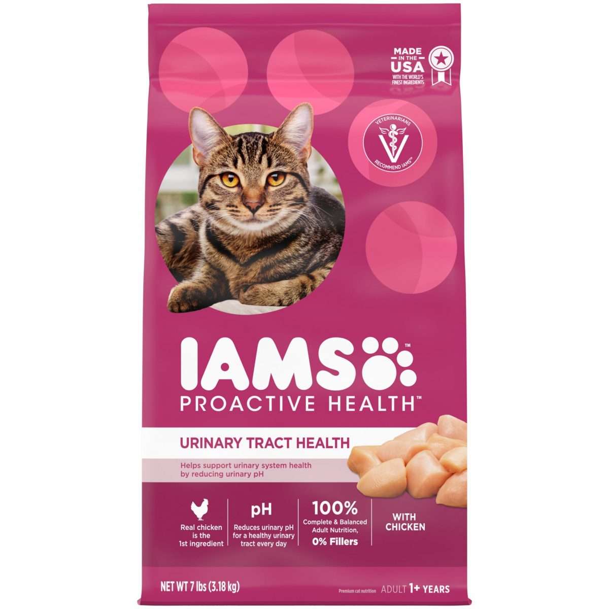 Iams ProActive Health Chicken Adult Urinary Tract Healthy Dry Cat Food ...