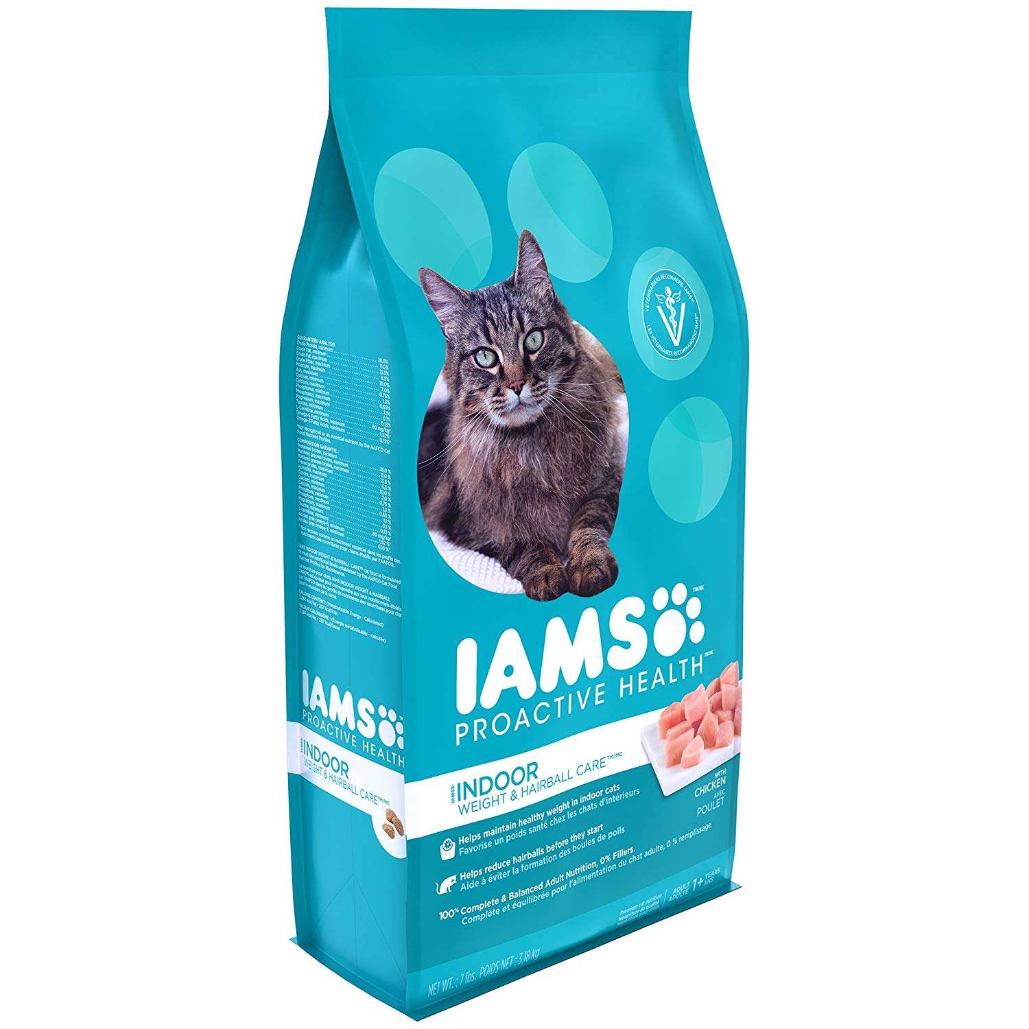 IAMS PROACTIVE HEALTH Indoor Weight and Hairball Care Dry ...