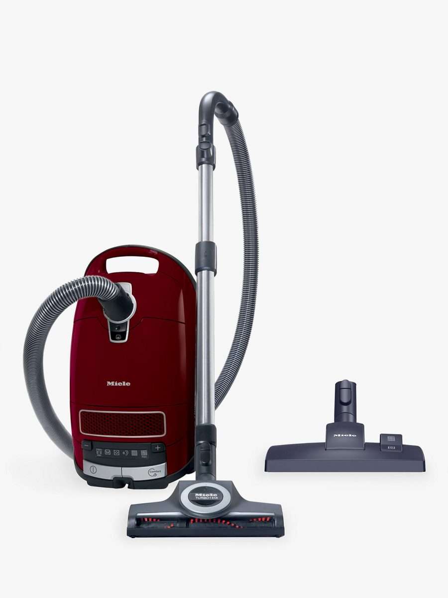 Miele Complete C3 Cat and Dog Pro Vacuum Cleaner, Red at John Lewis ...