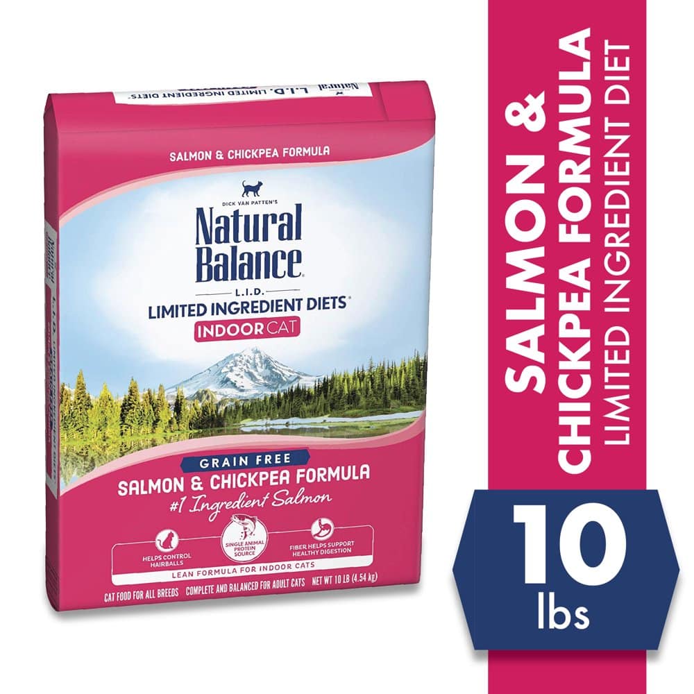 Natural Balance Limited Ingredient Diets Dry Cat Food for Indoor Cats ...