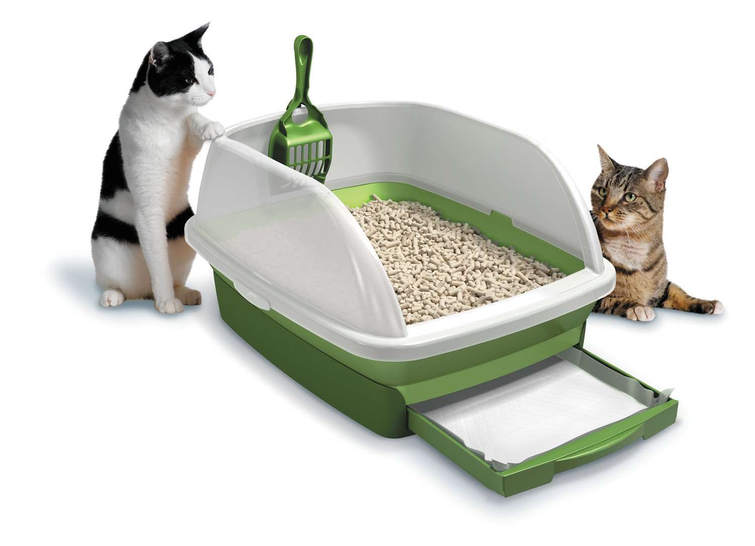 NEW Litter Box Kit System Tidy Cats Breeze Odor Control Dust