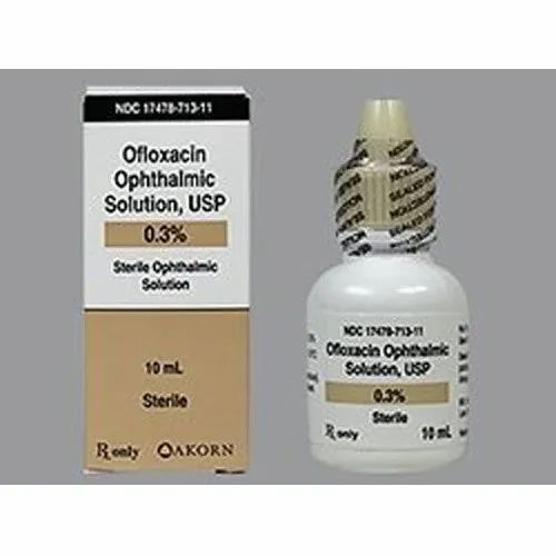 Ofloxacin Ophthalmic Solution Eye Drops at Rs 500/piece