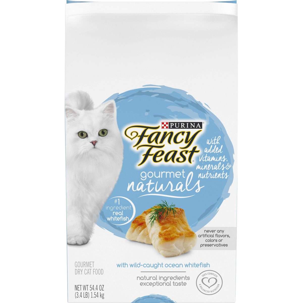 Purina Fancy Feast Gourmet Naturals Dry Cat Food