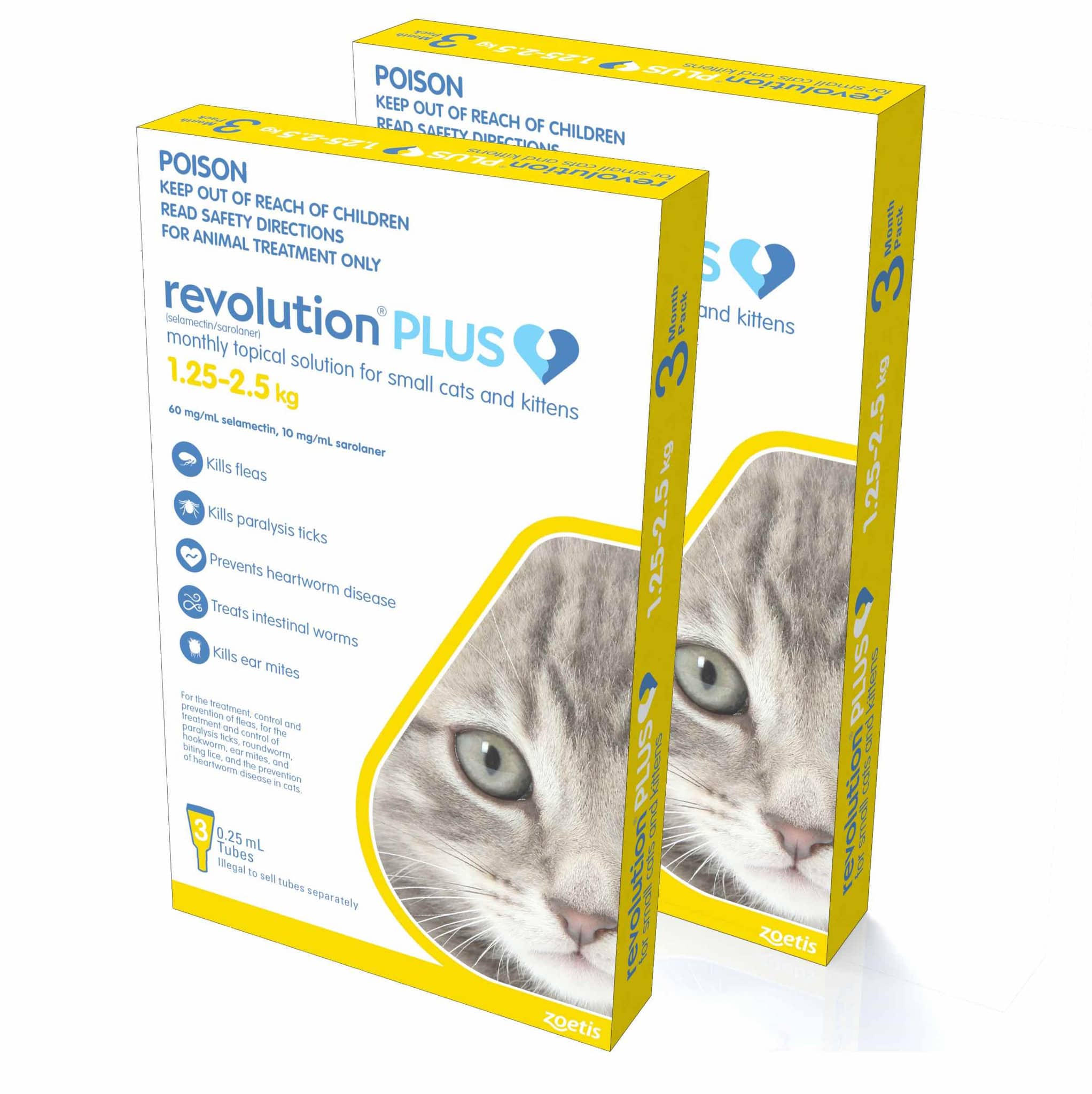 Revolution PLUS for Small Cats and Kittens 2.8