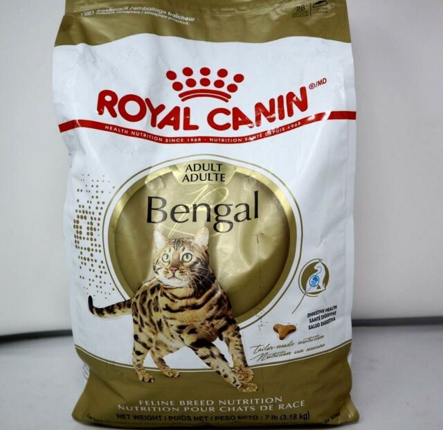 Royal Canin Bengal Breed Adult Dry Cat Food 7 Pounds for sale online