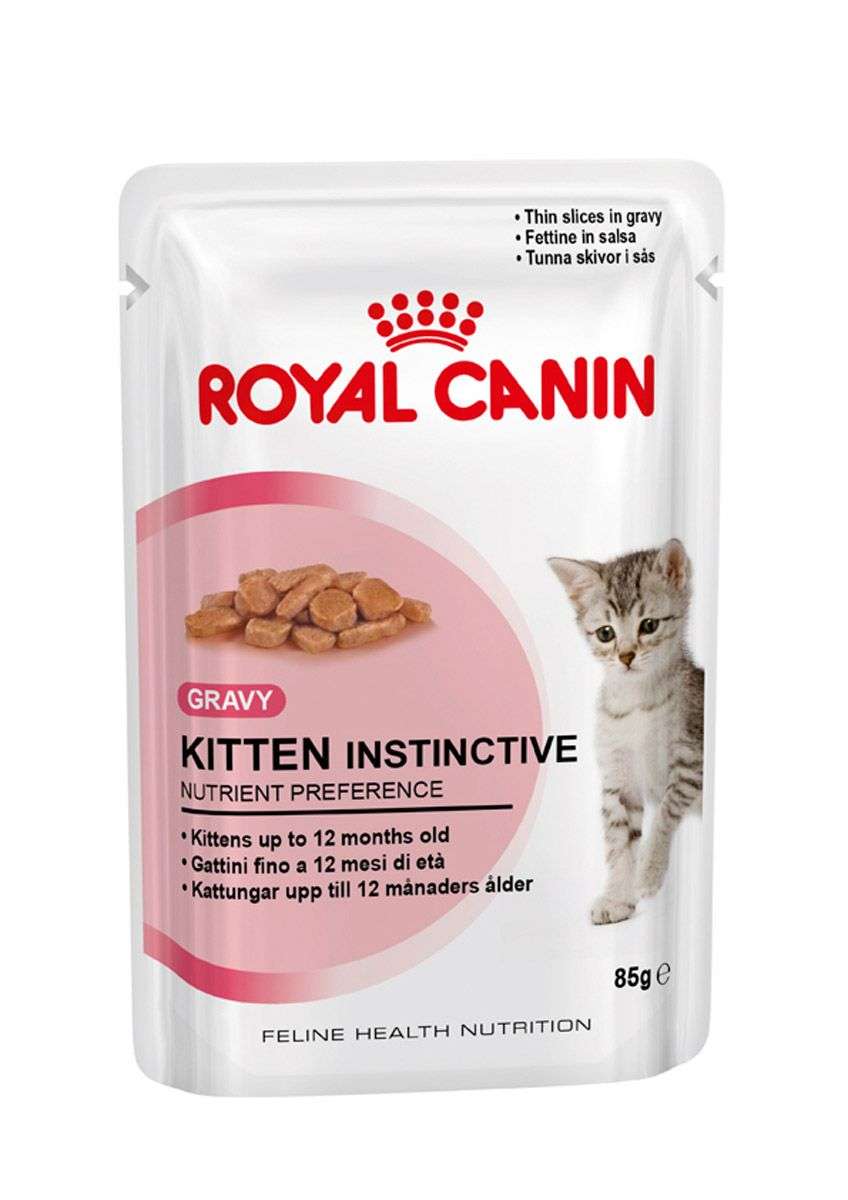 Royal Canin Kitten Instinctive Gravy 85 Gr 12 li Paket ...
