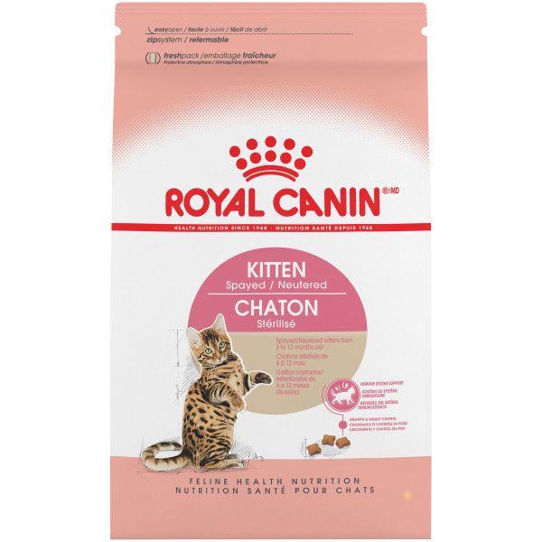 Royal Canin Kitten Spayed / Neutered Dry Cat Food Reviews 2020