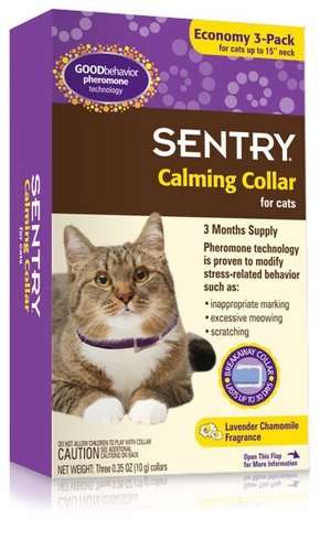 SENTRY Calming Collar for Cats (3 pack)