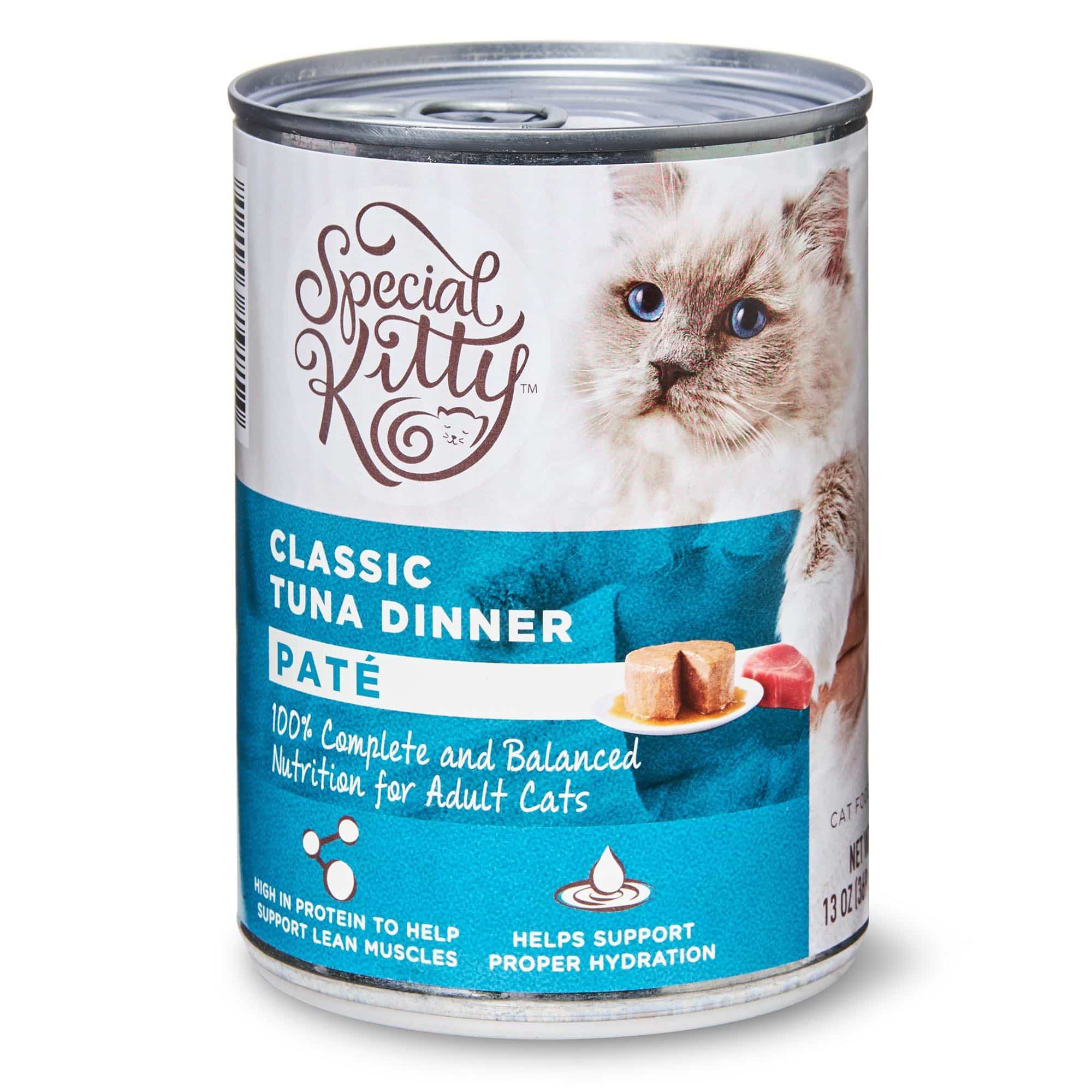 Special Kitty Classic Tuna Dinner Pate Wet Cat Food, 13 oz