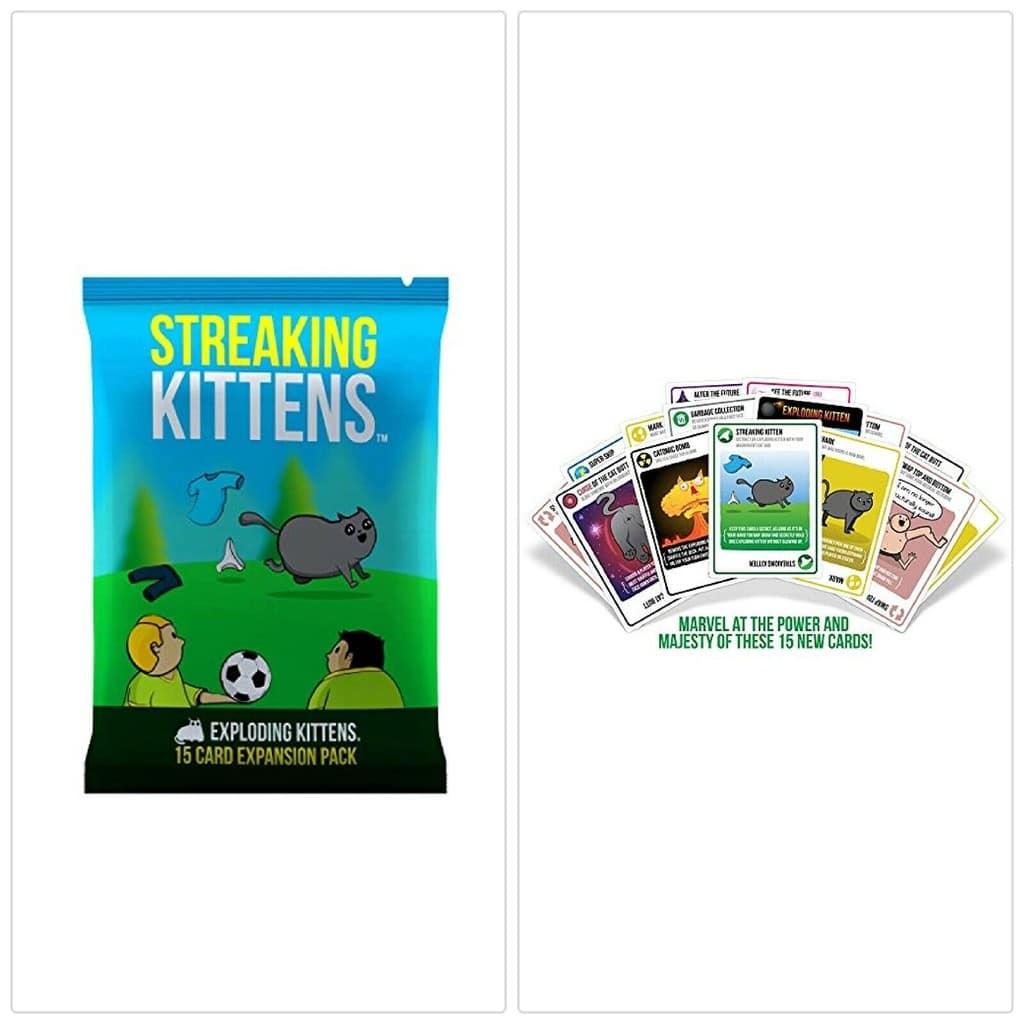 Streaking Kittens The 2nd Expansion Card Set Exploding Kittens Game New ...