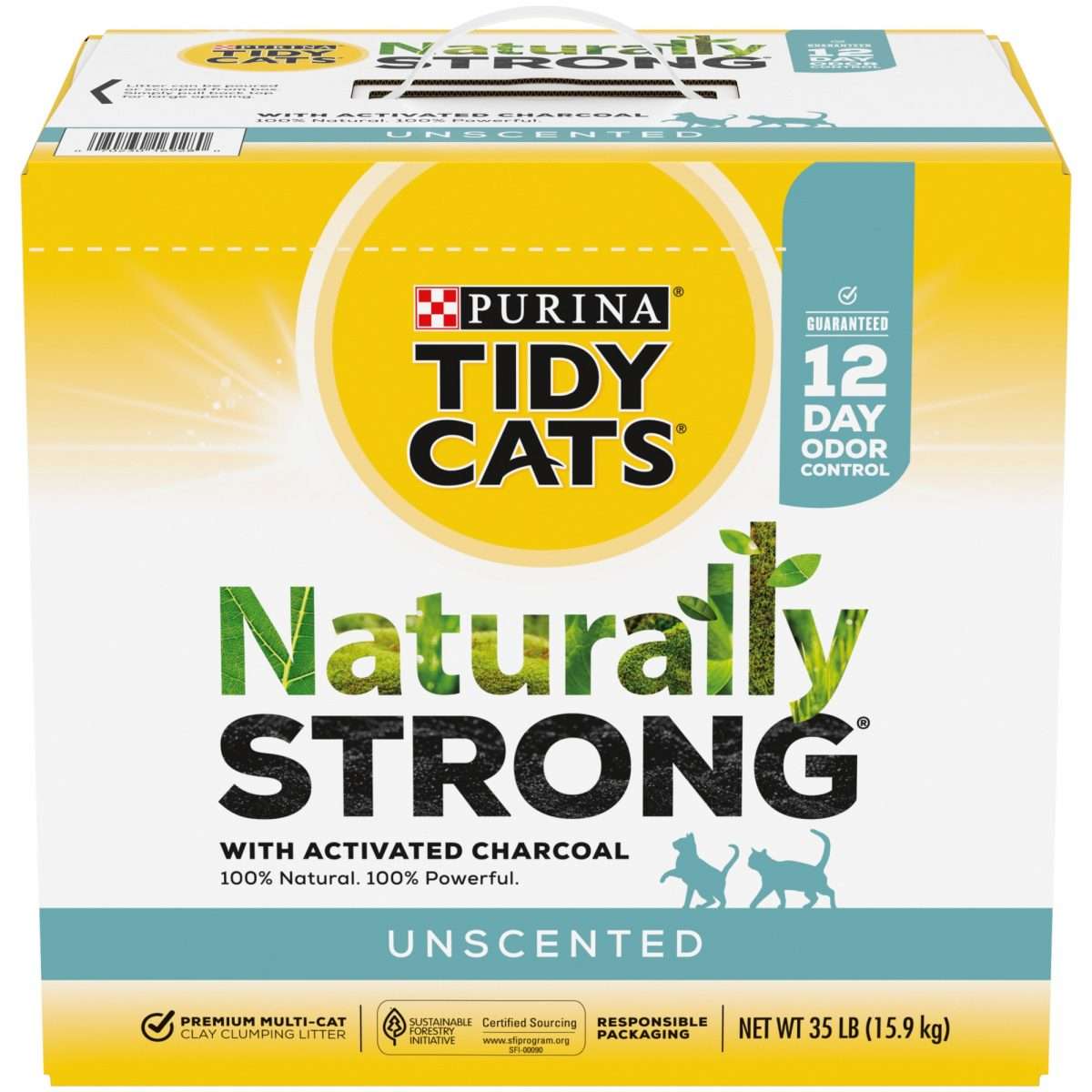 Tidy Cats Unscented Naturally Strong Clumping Multi